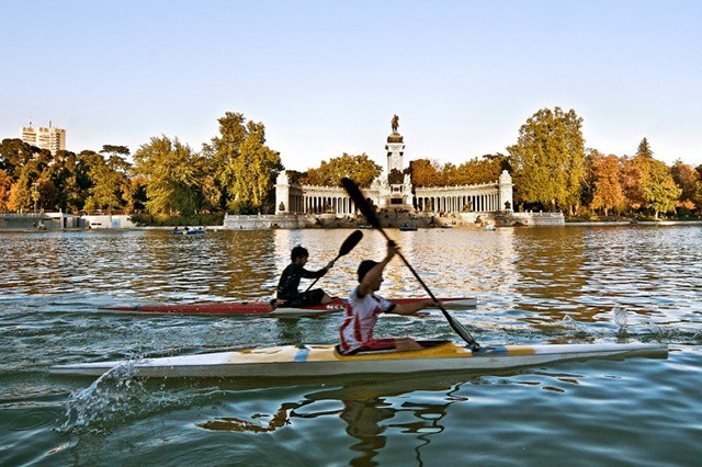 Fotografía parque Madrid