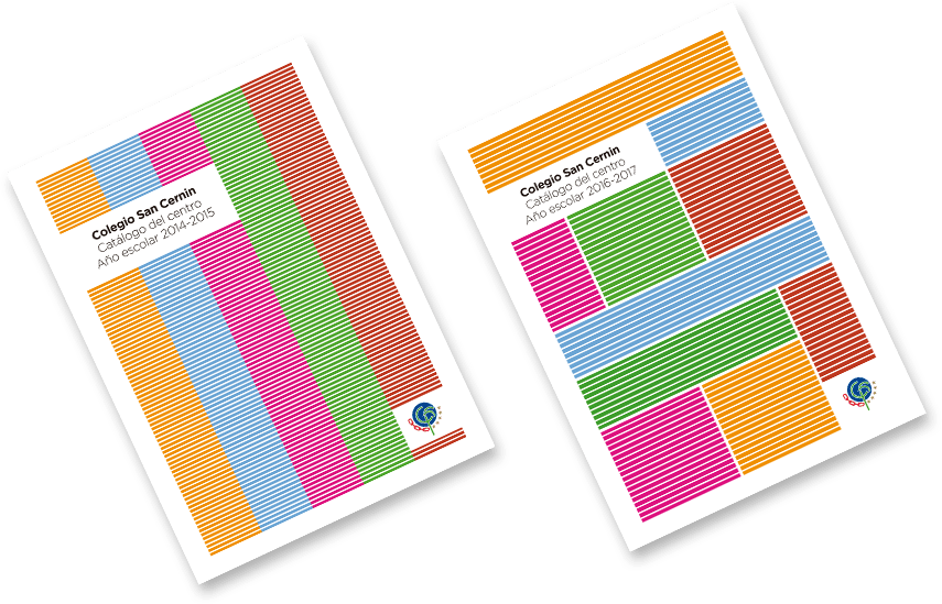 Diseño catálogo colegio