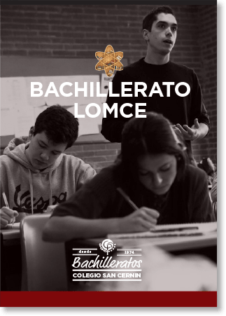 Diseño folleto Bachillerato colegio