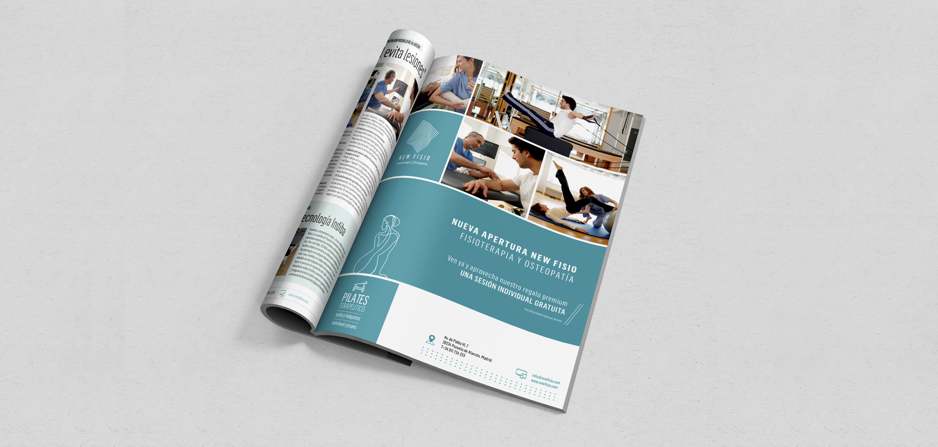 Publicidad para fisioterapeutas