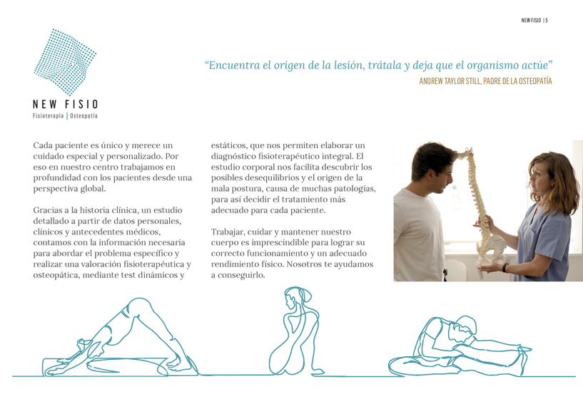 Folleto corporativo New Fisio