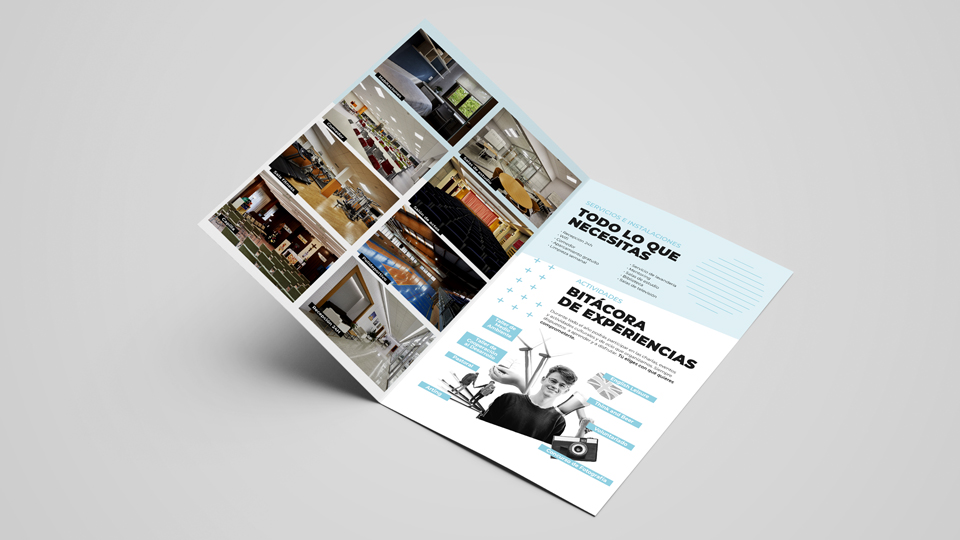 interior díptico residencia