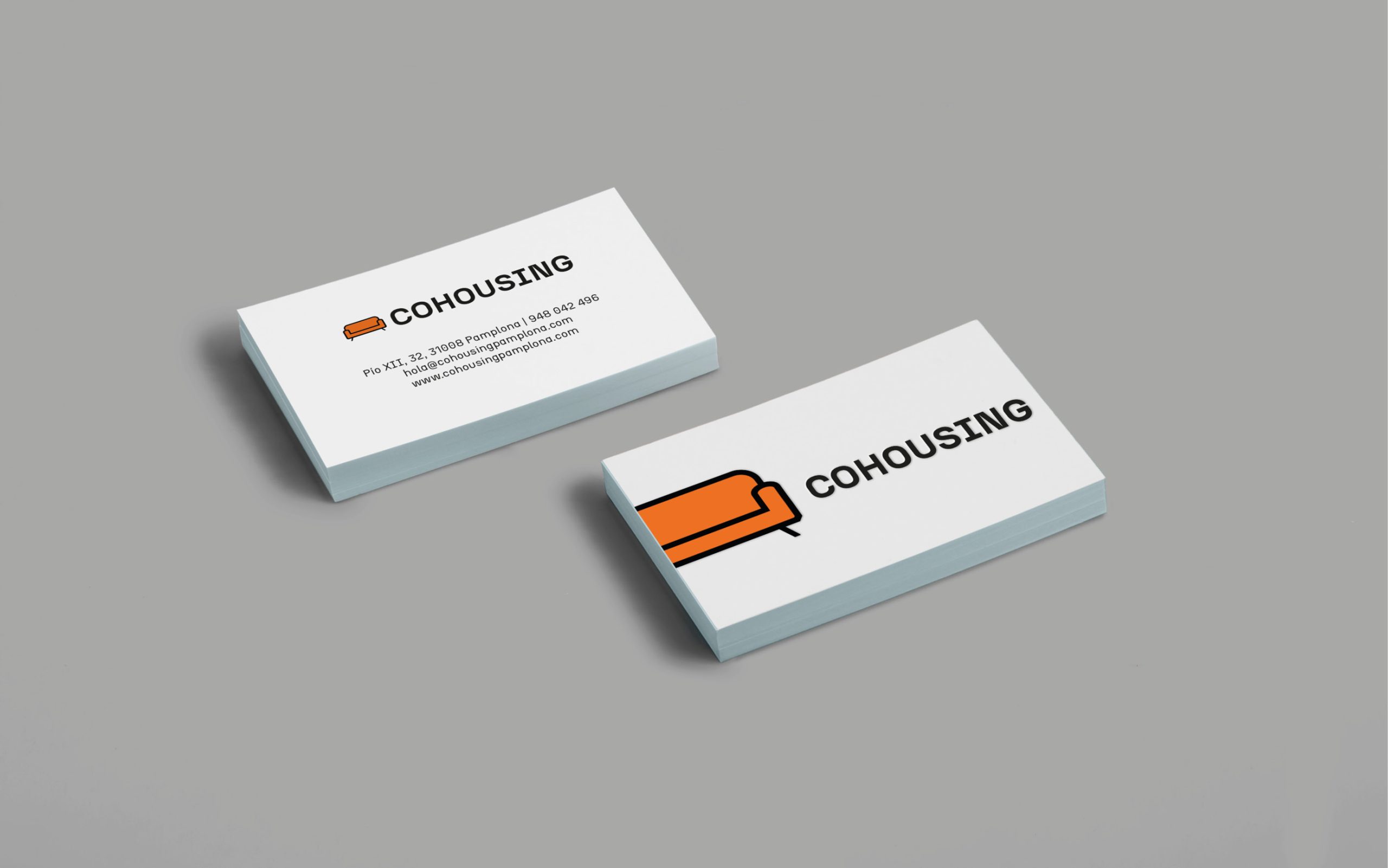 tarjetas de visita diseñadas para una inmobiliaria