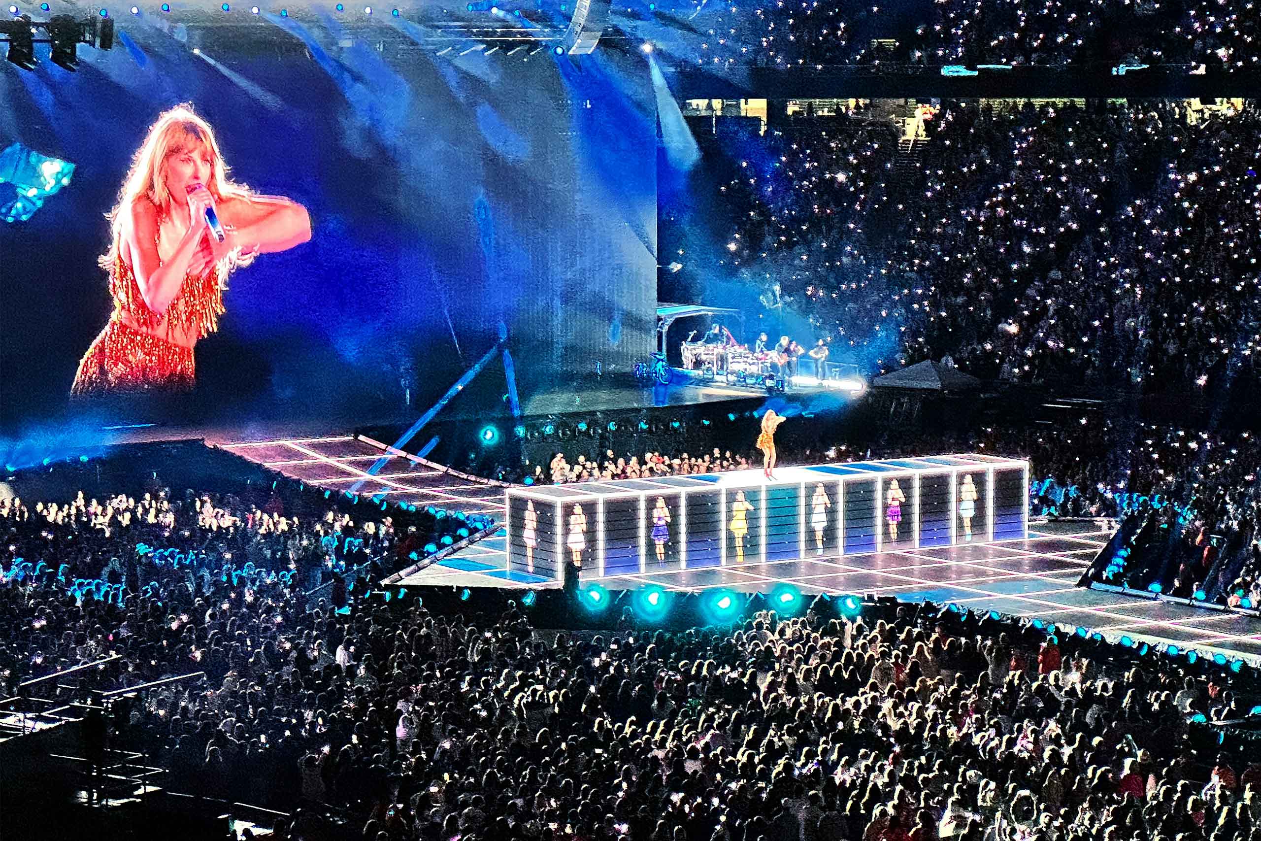fragmento del concierto The Eras Tour