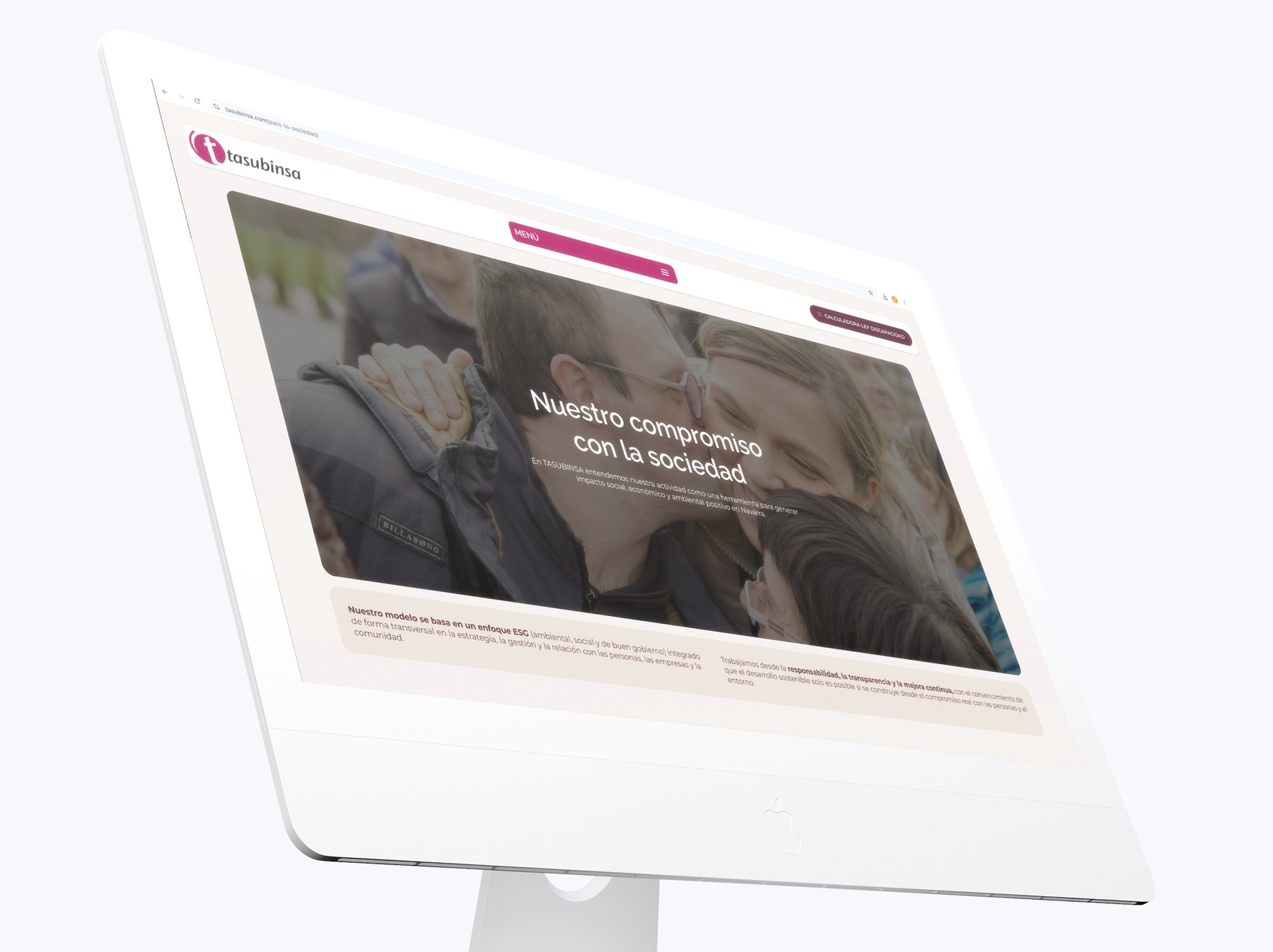 WEBSITE Y ACCESIBILIDAD PARA TASUBINSA_